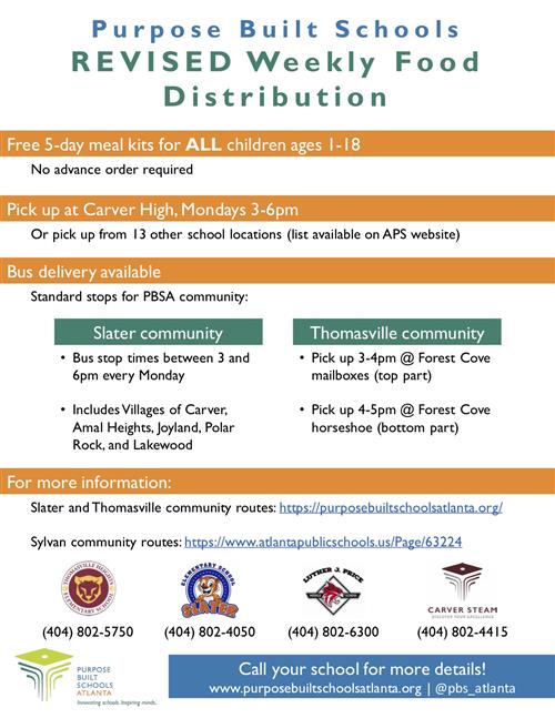 PBSA Food Distribution PBSA Food Distribution
